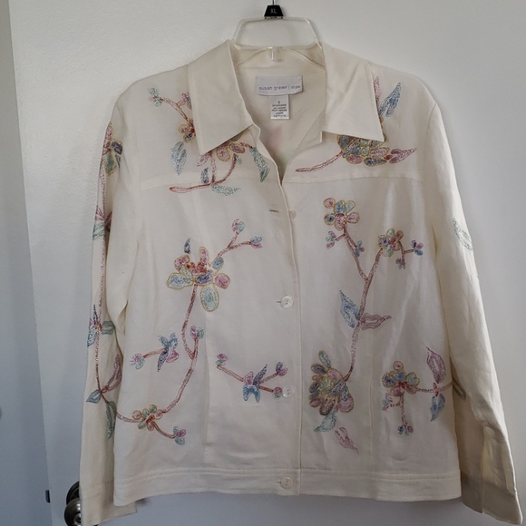 Susan Graver Jackets & Blazers - SUSAN GRAVER JACKET
